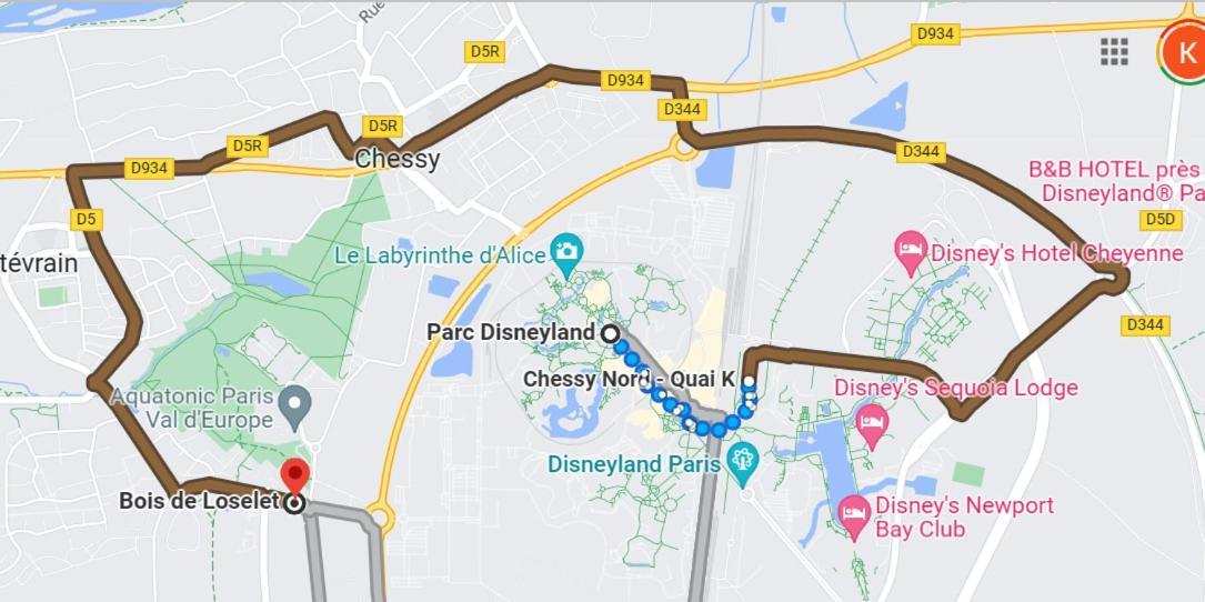 B306 Appartement Disneyland Paris 몽테브랭 외부 사진